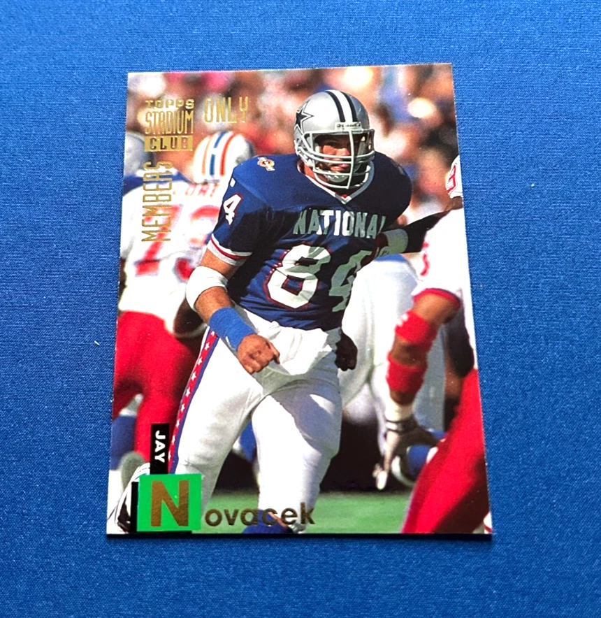 1994 Stadium Club Football Members Only Jay Novacek #7 Set Break NM - Image 1 of 2