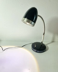 Arcadia Flexible GOOSENECK 3W LED Desk/Table LAMP 2014 INTERTEK AF36510SBK - Picture 1 of 12