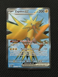 Zapdos ex 192/165 Sv: Scarlet & Violet 151 Holo - Picture 1 of 2