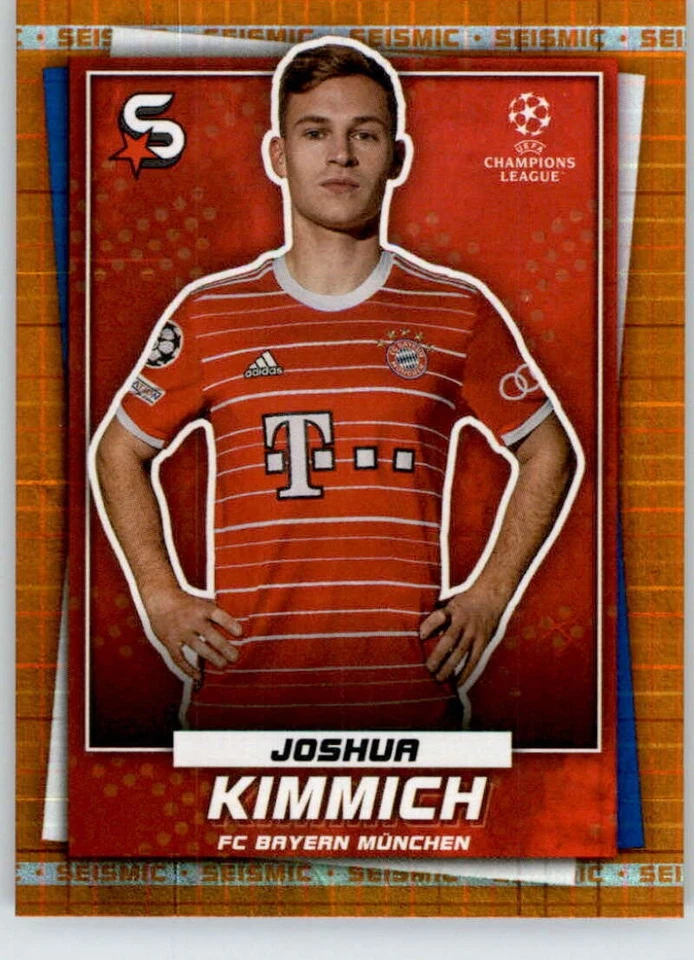 2022-23 Topps UEFA Champions League Superstars Seismic Orange Pick From List - Image 1 of 1