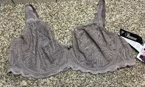 Paramour Peridot ungefütterter BH mit Spitze. "Nerz" Größe: 42D. NEU! - Bild 1 von 16