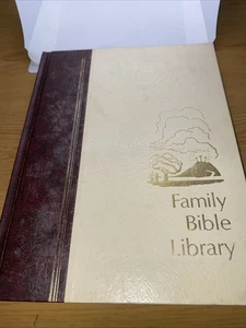 Family Bible Library Volume 10 Hardcover 1971 by Gilbert Beers Vintage Spiritual - Picture 1 of 6