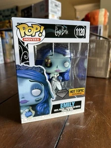 Funko Pop! Vinyl: Emily (Diamond) - #1120 - Corpse Bride - Exclusive - New - Picture 1 of 7