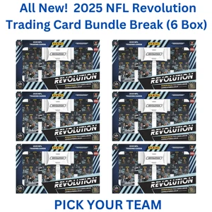 Atlanta Falcons 2025 Panini NFL Revolution Football Bundle (6x) - Break #718 - Bild 1 von 3