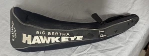 Callaway Big Bertha Hawkeye VFT #1 Driver/Wood Head Cover Zipper Black Flaw - Picture 1 of 4