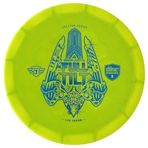 DiscMania LIZOTTE Lux Vapor Full Tilt 174g Green Blue Foil Driver Golf Disc - Picture 1 of 2