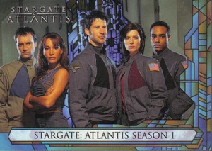 TARJETA PROMOCIONAL STARGATE ATLANTIS TEMPORADA 1 P1 - Imagen 1 de 1