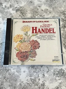 Highlights Of Classical Music - George Frideric Handel - Music CD - Tested - Picture 1 of 3