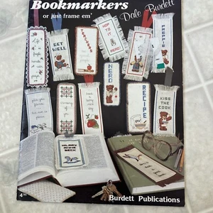 Bookmarkers or just frame em' Cross Stitch Pattern Booklet by Dale Burdett DB-39 - Picture 1 of 4
