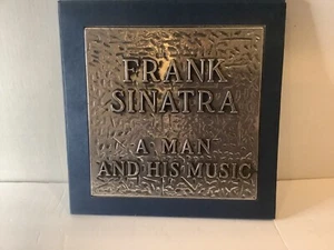 FRANK SINATRA: A Man & His Music 2 Records & Book (no signed card) Limited - Picture 1 of 11