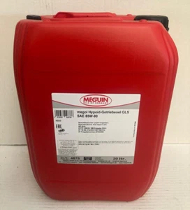 Aceite de transmisión hipoide Meguin Megol 6,04 €/l GL5 85W-90 20 litros - Imagen 1 de 1