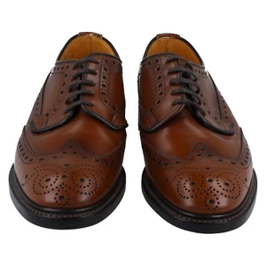 Mens Loake Lace Up Shoe 'Braemar' Brown Size 5.5 A135 - Un-Boxed Ex-Display - Picture 1 of 10