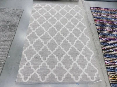 Ковер пятнистый серый / цвета слоновой кости 4 фута x 6 футов сниженная цена 1172591108 MTK810A-4 - Изображение 1 из 4