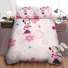 Minnie Mouse With Little Birds And Flowers Quilt Duvet Cover Set Children