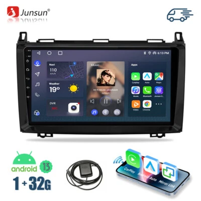 32G Für Mercedes-Benz Klasse/Vito W169 W639 W245 Android Autoradio CarPlay GPS - Bild 1 von 4