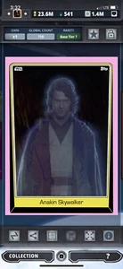 Topps Star Wars Digital Card Trader Tier 7 - Pink Anakin Skywalker - S5 - Picture 1 of 1