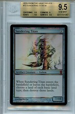 MTG Sundering Titan BGS 9.5 FTV Relics Mystic Foil Magic Card Amricons1067