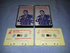 THE MARIO LANZA COLLECTION DOUBLE CASSETTE TAPE ALBUM - Picture 1 of 2