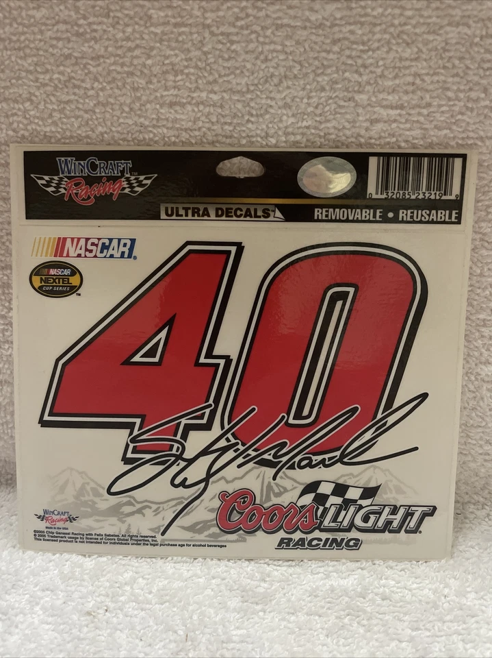 Sterling Marlin #40 Coors Light Ultra Decal 5”x6" - Изображение 1 из 2