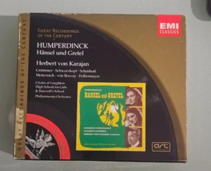 philharmonia orchestra HUMPERDINCK HANSEL UND GRETEL  von karajan / grummer CD - Foto 1 di 1