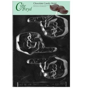 Baseball, #1 Fan,Skiing Sports Chocolate Candy Lollipop Mold Decorating Molds - Picture 1 of 4