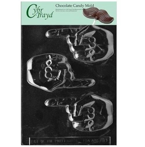 Baseball, #1 Fan,Skiing Sports Chocolate Candy Lollipop Mold Decorating Molds - Image 1 of 1