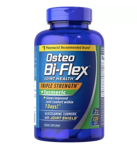 220 ct. Osteo Bi-Flex Salud Articular Triple Fuerza + Comprimidos de Cúrcuma - Imagen 1 de 5