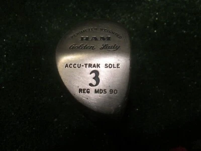 Golf Ram Golden Lady 3 Metal Fairway Wood Original Steel Shaft Victory Grip VGC - Image 1 of 4