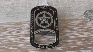 USMC Recruiting Station Dallas 241st Birthday Ball 2016 Challenge Coin #A720 - Bild 1 von 8