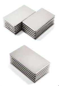 Venta al por mayor 50mmx30mmx2mm Súper Fuertes Delgados Tierra Rara Bloque de Neodimio N50 - Imagen 1 de 4