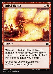 *MRM* ENGLISH 4x Flammes tribales - tribal flames MTG MM2 - Bild 1 von 1