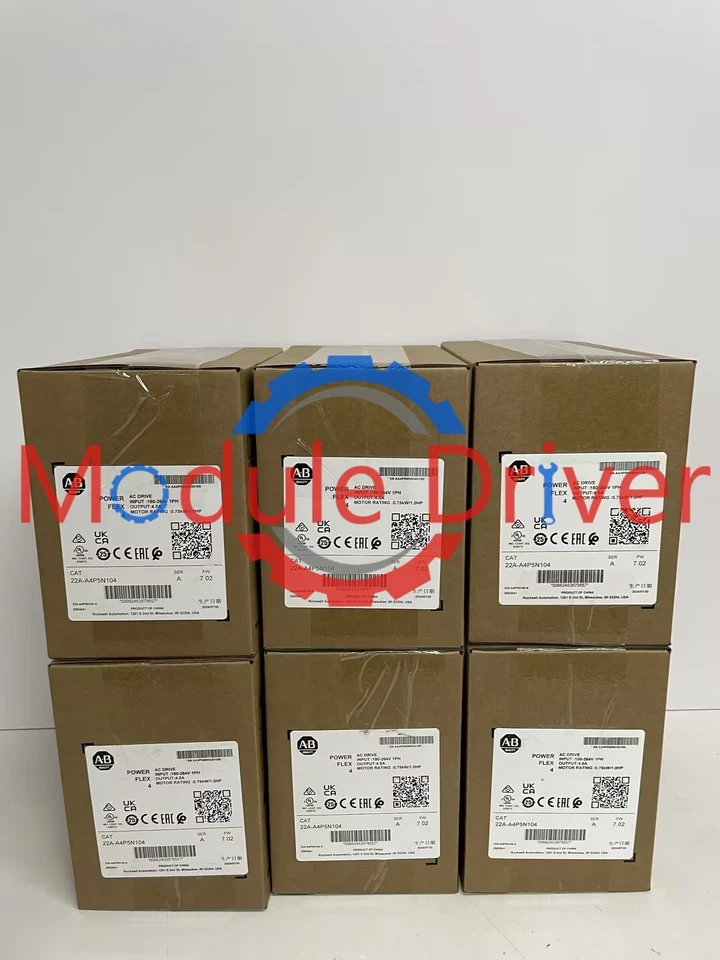 22A-A4P5N104 AB PowerFlex 4- 0.75 KW (1 HP) AC Drive Expedited Shipping New - Image 1 of 1