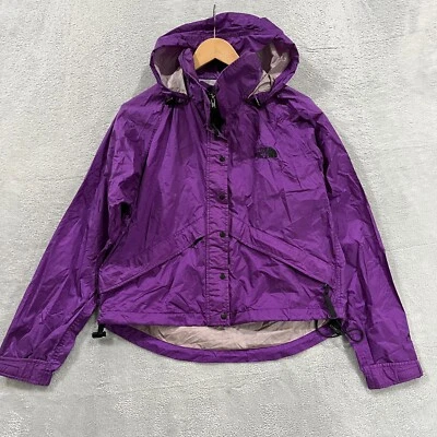 Chaqueta cortavientos corta vintage The North Face para mujer pequeña-mediana púrpura Foto 1 de 4