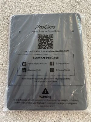 PROCASE iPad Pro 12.9 Case 2021 5th Generation Slim Stand Hard Back Shell Navy - Image 1 of 2