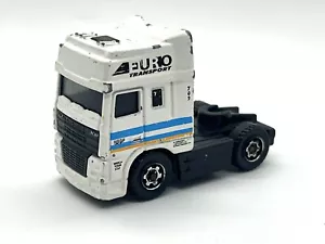 Rare: 2008 Mattel Matchbox DAF XF95 Space Cab/White Euro Transport/C39 / 1:86 - Picture 1 of 8