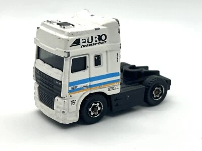Rare: 2008  Mattel Matchbox  DAF XF95 Space Cab/White Euro Transport/C39 / 1:86 - Image 1 of 4