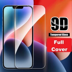 Full Edge to Edge Screen Protection REAL Tempered Glass for iPhone 14 Plus 6.7" - Picture 1 of 11