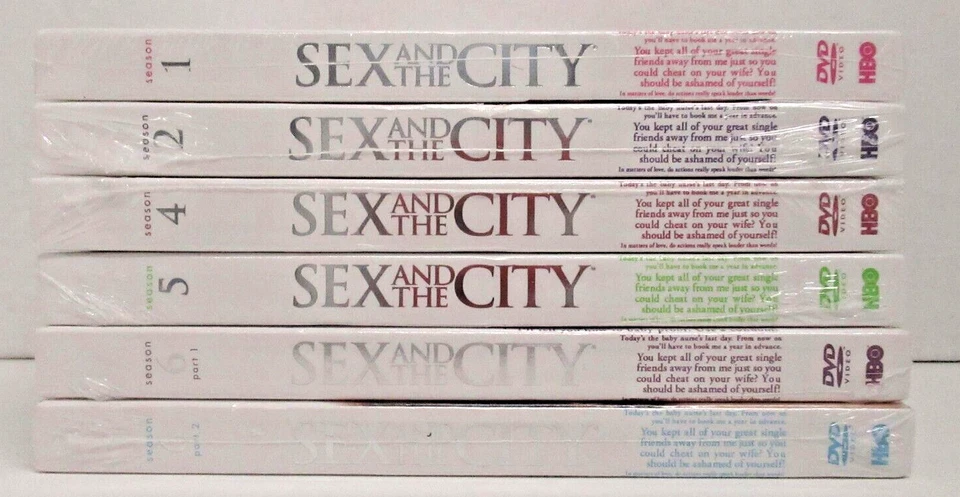 Sex And The City Seasons 1&2, 4&5, 6 Pt.1&2- DVD (New) - Image 1 of 1