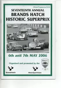 HSCC 17th Annual Historic Super Prix 2006 @ Brands Hatch plus tickets - Picture 1 of 3