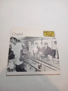 Men At Work Overkill 7 Inch Vinyl Record - Picture 1 of 8