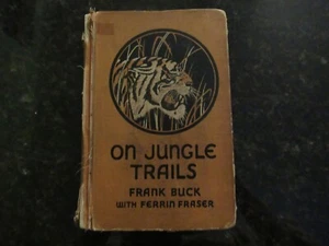 1936 On Jungle Trails by Frank Buck & Movie Star Card - Imagen 1 de 5