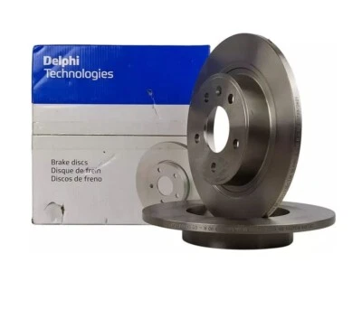 Delphi BG4279 Rear Brake Disc Set 292mm Fits Vauxhall Chevrolet Orlando Cruze — 第 1/2 张图片