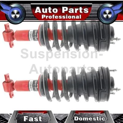 Amortiguadores puntales muelles helicoidales delanteros KYB para Chevrolet Avalanche 2007 2008 2009 2X Foto 1 de 4