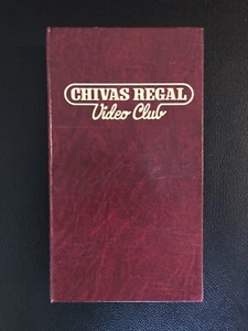 RARE VHS Tape Chivas Regal Video Club It’s a Wonderful Life Library Case - Picture 1 of 5