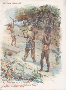 Chrom Au Bon Marché Pub Robinson Crusoe - Bild 1 von 2