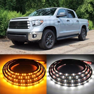 2X 70" Running Board LED Light Strip Side Door Step Bar For Toyota Tundra Tacoma - Picture 1 of 15