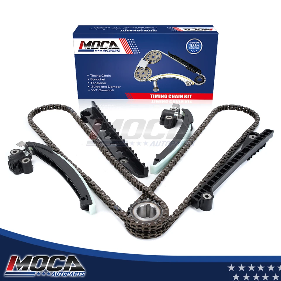 Kit de cadena de distribución para Ford 2000-2016 5,4 L SOHC F250 F350 F450 Super Set Motor Foto 1 de 4
