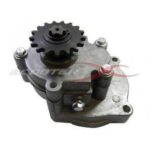 Dirt Dog Transmission Gear Box with 8mm 17 Tooth Sprocket for Gas Motor Scooter