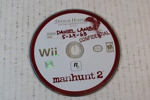 Manhunt 2 (Nintendo Wii, 2007) autentico, solo disco gioco, testato/funzionante - Foto 1 di 8