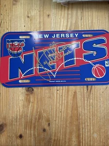 NJ Nets Jayson Williams signiertes Nummernschild - Bild 1 von 3